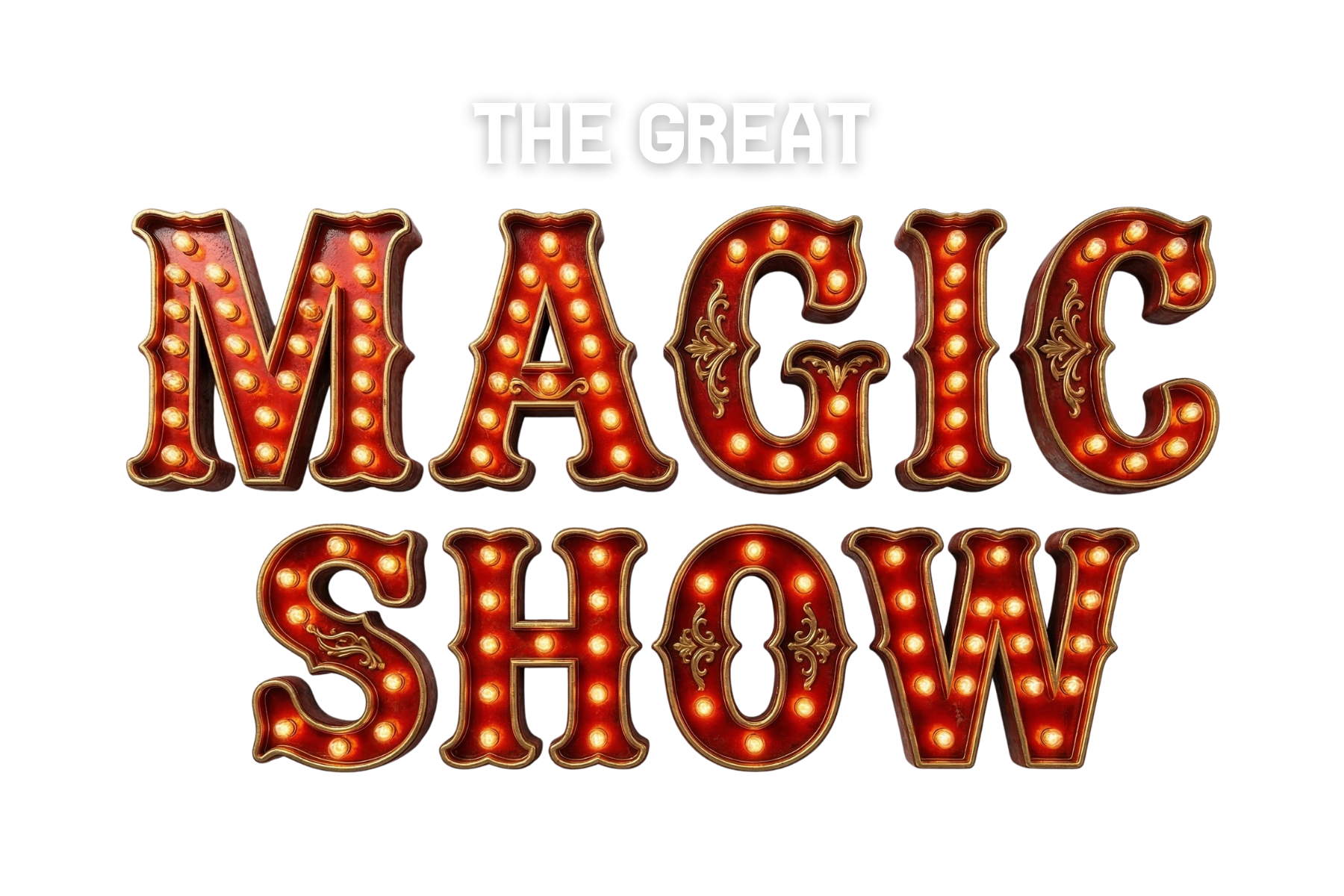 The Great Magic Show - Logo del espectáculo de magia